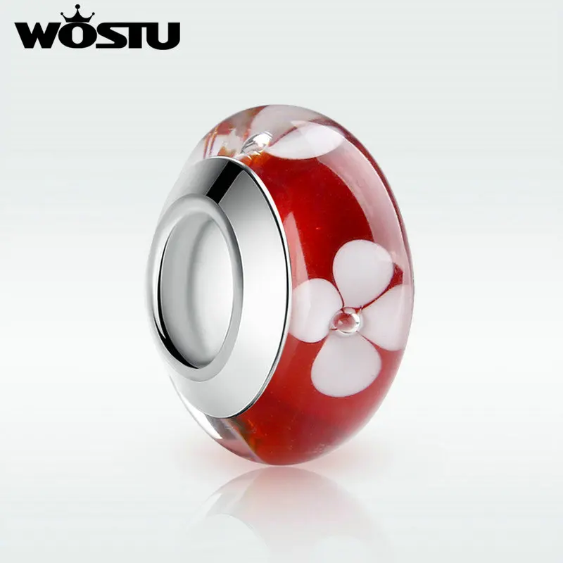 Top Quality Silver White Flower Red Murano Glass Beads Fit Original WST Charm Bracelet Bangle For Women DIY Jewelry Making
Top Quality Silver White Flower Red Murano Glass Beads Fit Original WST Charm Bracelet Bangle For Women DIY Jewelry Making
