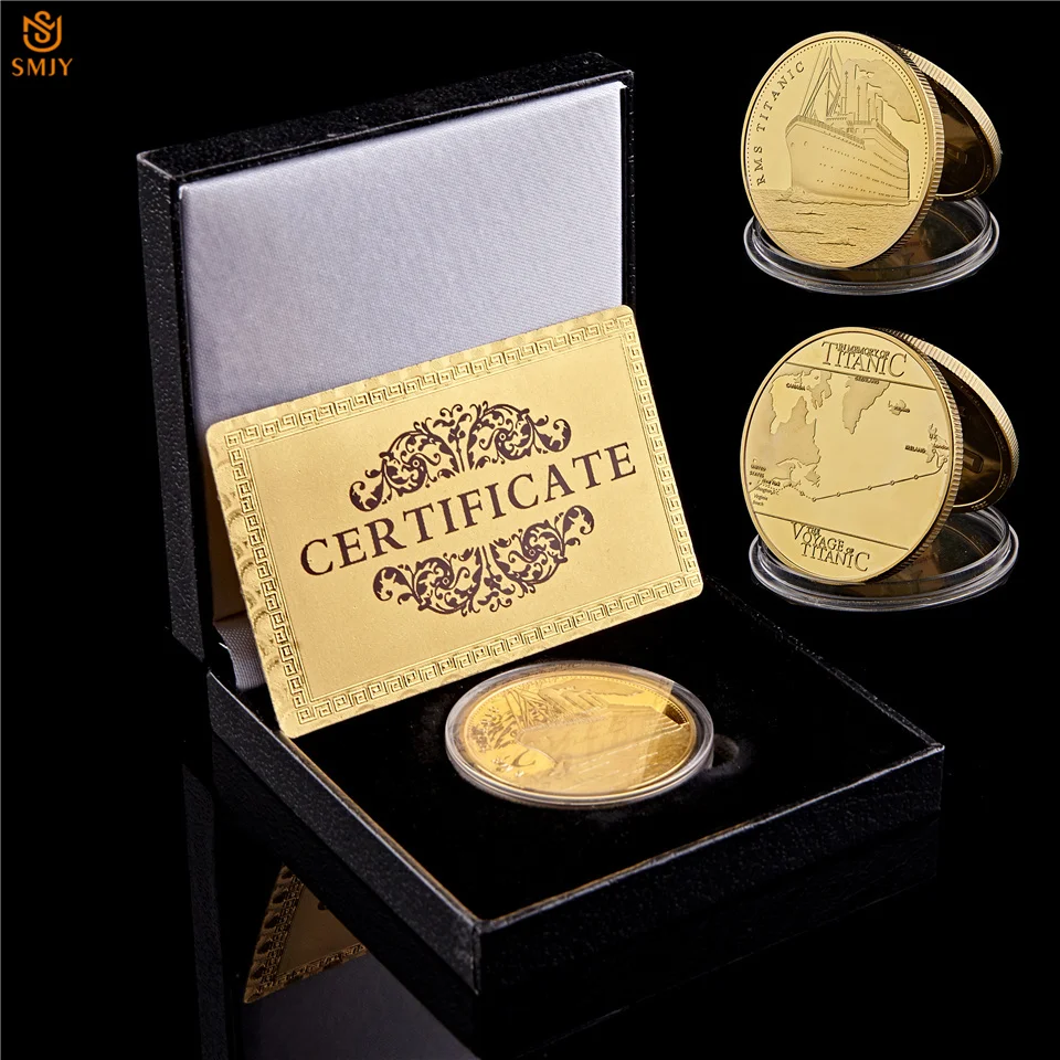1912 RMS Titanic Victim Anniversary Tragedy Of The Titanic History Challenge Coin Collection W/Luxury Coin Box
1912 RMS Titanic Victim Anniversary Tragedy Of The Titanic History Challenge Coin Collection W/Luxury Coin Box