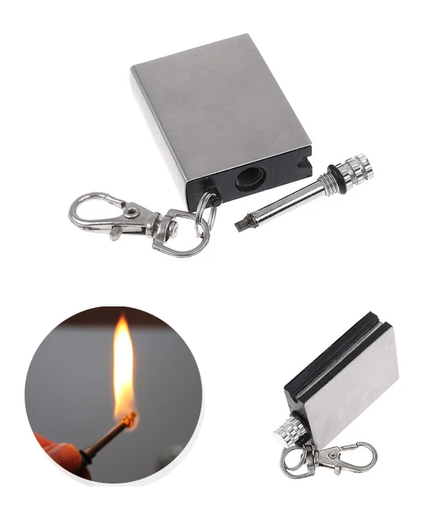Metal match Fire starter tool flint stone lighter gas Cigar firesteel travel oil magnesium outdoor survive camp hike Cigarette
Metal match Fire starter tool flint stone lighter gas Cigar firesteel travel oil magnesium outdoor survive camp hike Cigarette