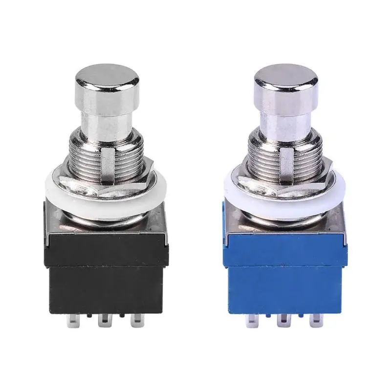 3PDT 9-PIN Guitar Effects Stomp Switch Pedal Box Foot Metal True Bypass Accessories Guitar Accessories
3PDT 9-PIN Guitar Effects Stomp Switch Pedal Box Foot Metal True Bypass Accessories Guitar Accessories