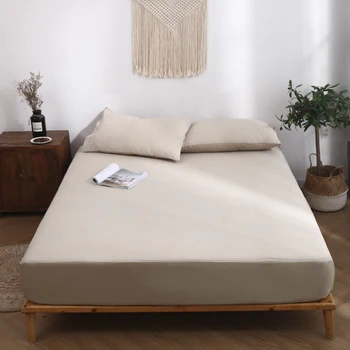 New Cotton Khaki Stripes Fitted Sheet Adult Child Bed Linings Modern Simplicity Style Suitable For Spring, Summer, Autumn,Winter
New Cotton Khaki Stripes Fitted Sheet Adult Child Bed Linings Modern Simplicity Style Suitable For Spring, Summer, Autumn,Winter