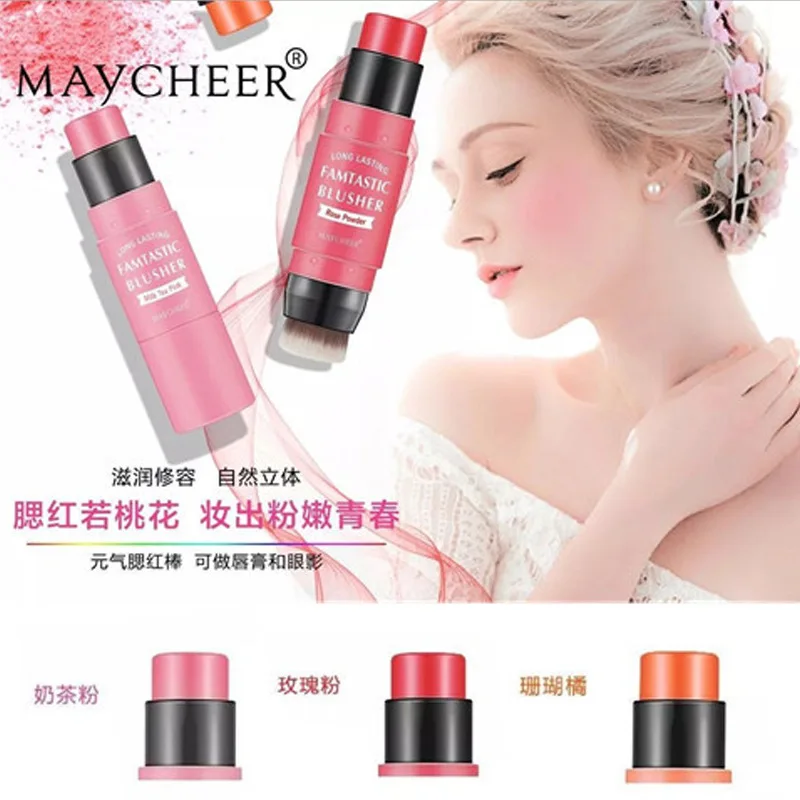 Double Head Face Matte Blush Cream Stick Make Up Bronzer Rouge Cheek Mineral Long-lasting Blusher Set Makeup
Double Head Face Matte Blush Cream Stick Make Up Bronzer Rouge Cheek Mineral Long-lasting Blusher Set Makeup