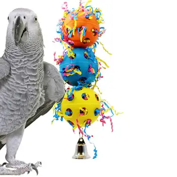 Funny Pet Parrot Toys Plastic Ball With Plastic Grass Drawing Bite Toy Birds Swing Ball Toy For Parrots Birds Home Decoration 
Funny Pet Parrot Toys Plastic Ball With Plastic Grass Drawing Bite Toy Birds Swing Ball Toy For Parrots Birds Home Decoration