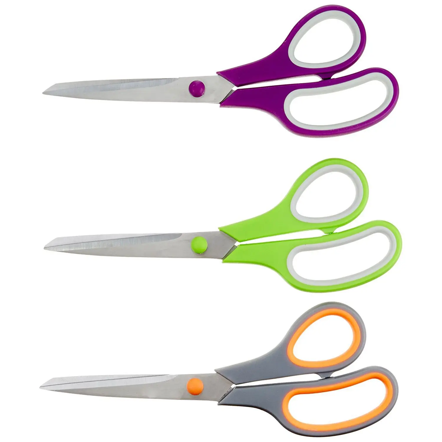 Multipurpose Scissors All Purpose Ultra Sharp Blades for Cutting Paper Fabric and Plastic
Multipurpose Scissors All Purpose Ultra Sharp Blades for Cutting Paper Fabric and Plastic