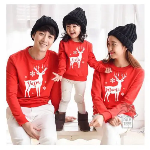 2PCS Pudcoco Christmas Family Matching Tops Hoodie Pullover Matching Family Autumn Blouse
2PCS Pudcoco Christmas Family Matching Tops Hoodie Pullover Matching Family Autumn Blouse