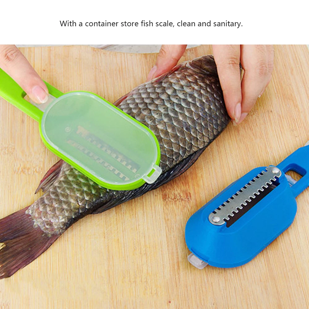 Practical Fish Scaler Scale Scraper Clam Opener for Cleaning Scraping Fish Kitchen Gadgets Cooking Tools
Practical Fish Scaler Scale Scraper Clam Opener for Cleaning Scraping Fish Kitchen Gadgets Cooking Tools
