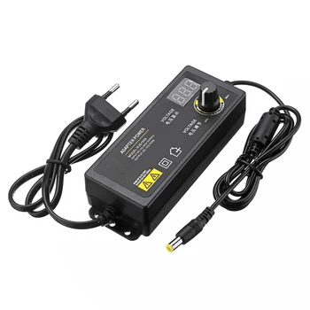 EU Plug/US Plug 60W 3-24V 1.5A Power Adapter Adjustable Voltage Adapter LED Display Switching Power Supply
EU Plug/US Plug 60W 3-24V 1.5A Power Adapter Adjustable Voltage Adapter LED Display Switching Power Supply