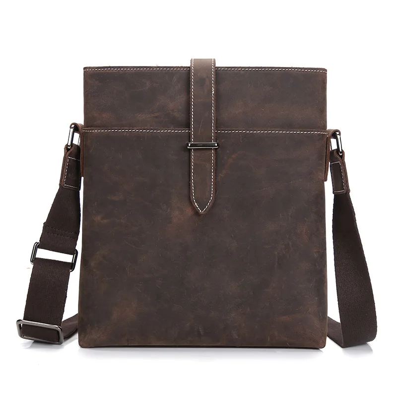 Manufacturer Wholesale Leather Men's Bag Men's Messenger Bag Trend Crazy Horse Leather Men's Bag Men's Casual One-Should
Manufacturer Wholesale Leather Men's Bag Men's Messenger Bag Trend Crazy Horse Leather Men's Bag Men's Casual One-Should