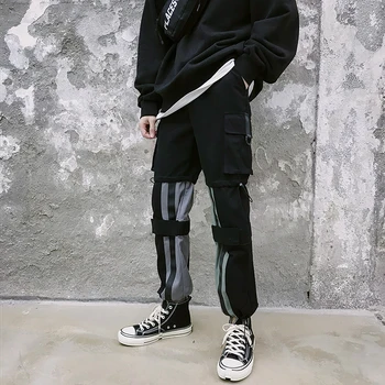 Spring New Pants Men Fashion Contrast Color Stitching Casual Loose Pants Man Streetwear Trend Wild Hip-hop Overalls Male
Spring New Pants Men Fashion Contrast Color Stitching Casual Loose Pants Man Streetwear Trend Wild Hip-hop Overalls Male