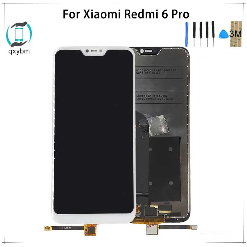 For Xiaomi Redmi 6 Pro LCD 6pro Mi A2 Lite LCD 5.84 Inch LCD Screen Display+touch Panel Digitizer Black White Free Tools 3M
For Xiaomi Redmi 6 Pro LCD 6pro Mi A2 Lite LCD 5.84 Inch LCD Screen Display+touch Panel Digitizer Black White Free Tools 3M