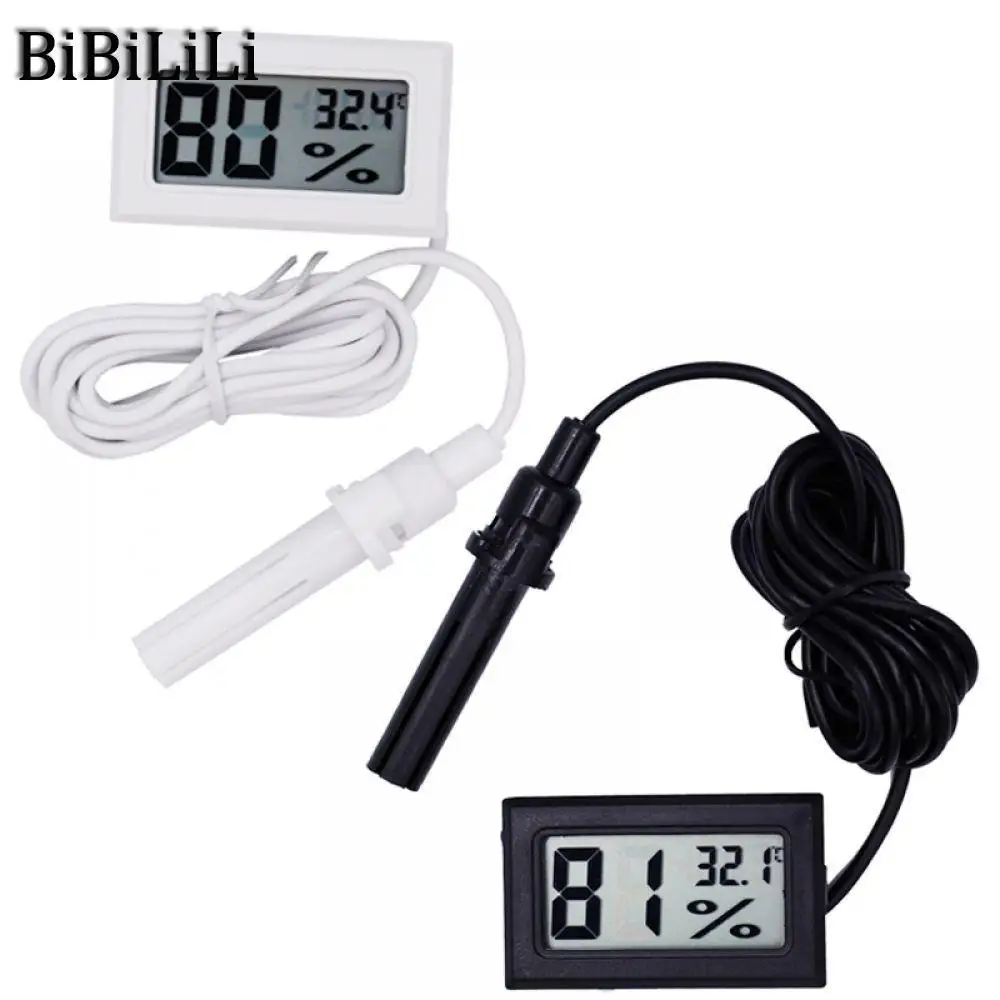 LCD Mini Digital Thermometer Hygrometer Thermostat Indoor Convenient Temperature Sensor Humidity Meter Gauge Instruments Probe
LCD Mini Digital Thermometer Hygrometer Thermostat Indoor Convenient Temperature Sensor Humidity Meter Gauge Instruments Probe