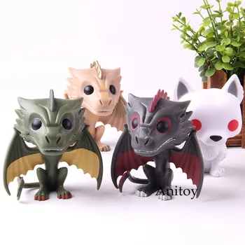 Action Figure Ghost Drogon Viserion Rhaegal Vinyl Figure Movie Figurine PVC Collection Model Toy With Retail Box 
Action Figure Ghost Drogon Viserion Rhaegal Vinyl Figure Movie Figurine PVC Collection Model Toy With Retail Box