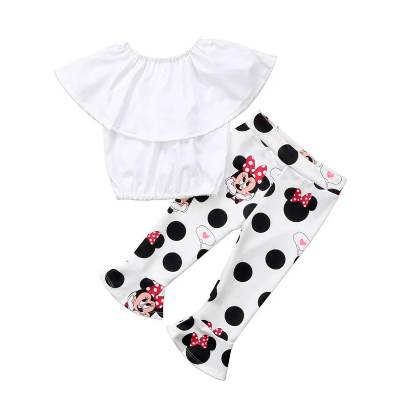 2019 Pudcoco Brand 2pcs Cute Toddler Kid ChildrenGirls Off Shoulder Cotton T-shirt Tops+Cartoon Pant Clothes Outfits Set
2019 Pudcoco Brand 2pcs Cute Toddler Kid ChildrenGirls Off Shoulder Cotton T-shirt Tops+Cartoon Pant Clothes Outfits Set