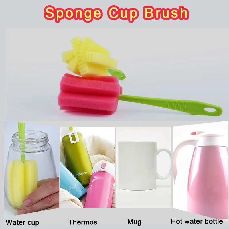 1 PCS Handheld Sponge Water Cup brush household Cleaning Milk bottle pitcher Wineglass Coffe Tea Glass Kitchen Tool Products
1 PCS Handheld Sponge Water Cup brush household Cleaning Milk bottle pitcher Wineglass Coffe Tea Glass Kitchen Tool Products