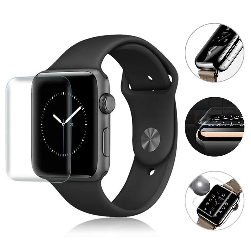 For iWatch Screen Protector 2PCS 3D Scratch-Resistant Soft Screen Protector Film For iWatch Apple Watch 1 2 3 Series 38mm 42mm
For iWatch Screen Protector 2PCS 3D Scratch-Resistant Soft Screen Protector Film For iWatch Apple Watch 1 2 3 Series 38mm 42mm