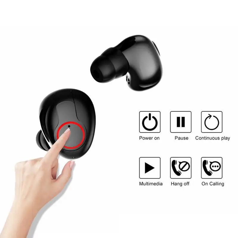 TWS M72C Bluetooth Earphone True Wireless Bluetooth V5.0 Earbuds Stereo Sound DS Noise Reduction Headsets
TWS M72C Bluetooth Earphone True Wireless Bluetooth V5.0 Earbuds Stereo Sound DS Noise Reduction Headsets