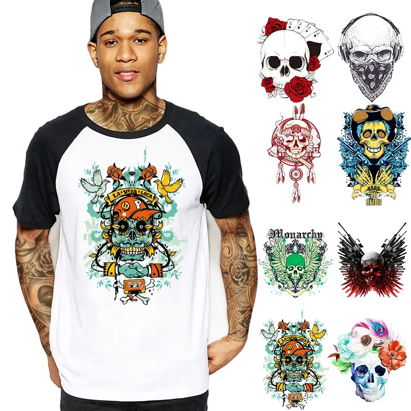 8 Styles Skull T-shirt Funny Fashion Print Tshirt Unisex Tops Men/women Casual Tee FLOWER Poker Graphic T Shirt Short Sleeve
8 Styles Skull T-shirt Funny Fashion Print Tshirt Unisex Tops Men/women Casual Tee FLOWER Poker Graphic T Shirt Short Sleeve