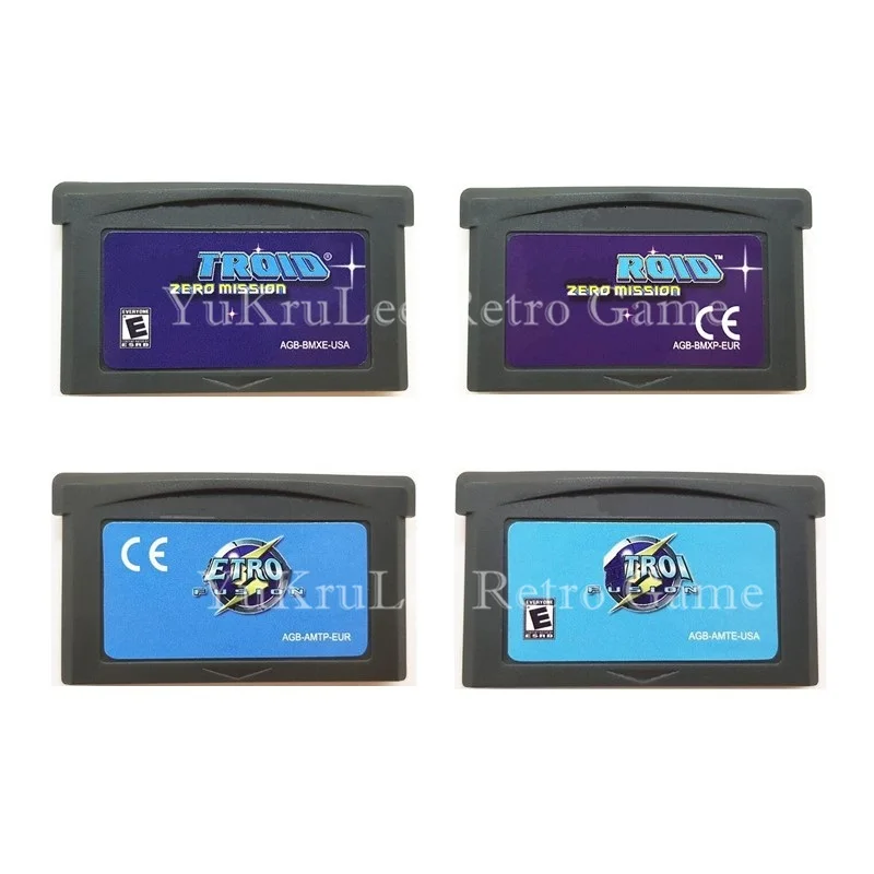 Video Game Cartridge Card MetroidSeries for 32 Bit Game Console US/EU General Version
Video Game Cartridge Card MetroidSeries for 32 Bit Game Console US/EU General Version