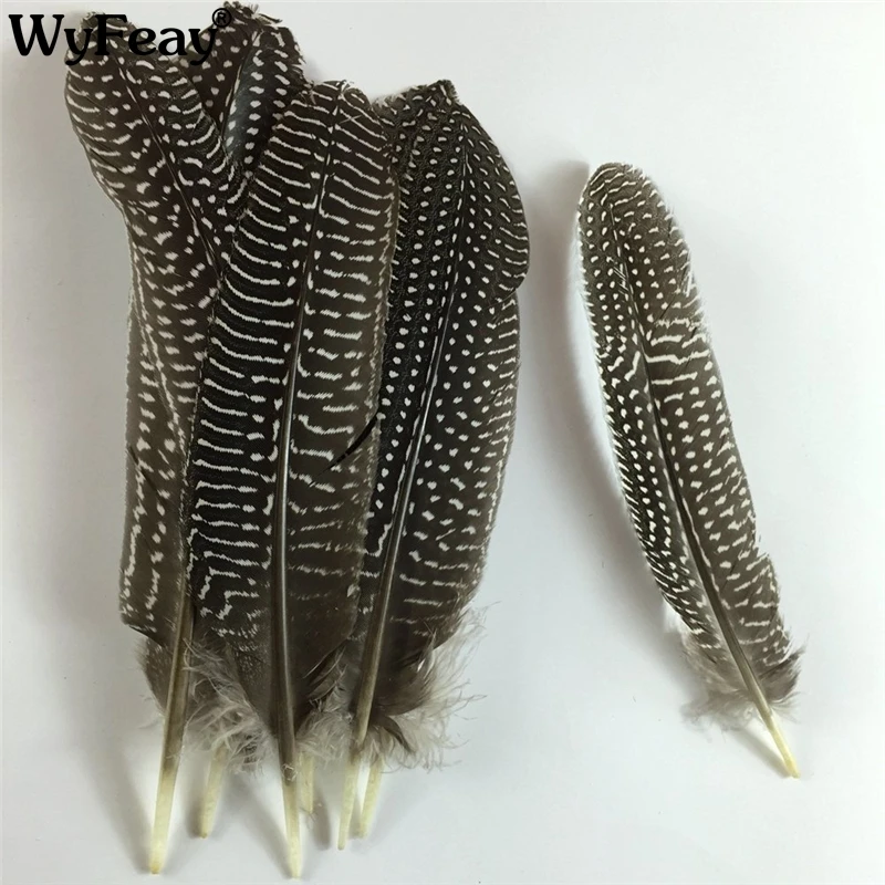Wholesale 15-20CM 6-8 " Beautiful Natural Pearl Chicken Spotted Feathers for Crafts Clothing Decorations Pheasant Feather Plumes
Wholesale 15-20CM 6-8 " Beautiful Natural Pearl Chicken Spotted Feathers for Crafts Clothing Decorations Pheasant Feather Plumes