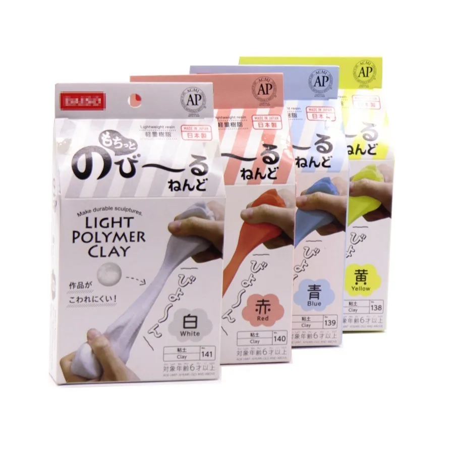 2019New Japan Soft Clay Lightweight Modeling Air Dry Ultralight Clay Blue Pink Black White Red Yellow Green Brown
2019New Japan Soft Clay Lightweight Modeling Air Dry Ultralight Clay Blue Pink Black White Red Yellow Green Brown