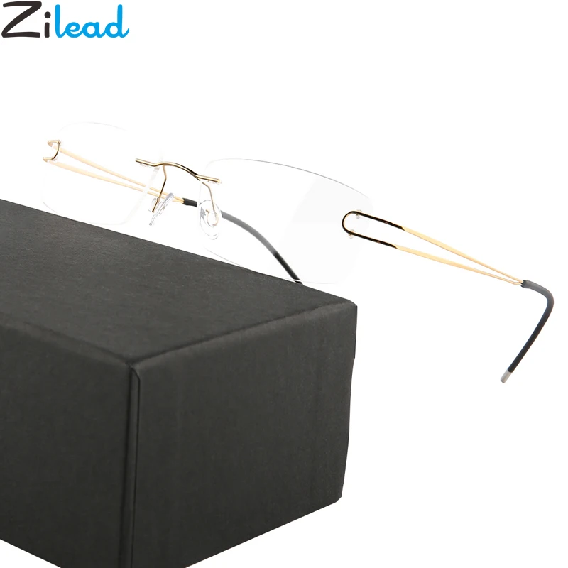 Zilead Frameless Titanium Glasses Frame Ultralight Male Business Square Optical Spectacle Frame Eyewear Eyeglasses
Zilead Frameless Titanium Glasses Frame Ultralight Male Business Square Optical Spectacle Frame Eyewear Eyeglasses