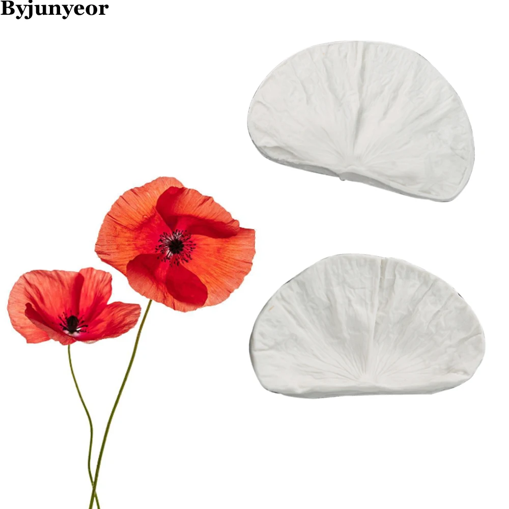 Opium Poppy Petals Veiners Silicone Mold Cake Decorating Tools Cake Gumpaste Molds Cake Chocolate Tools M2130
Opium Poppy Petals Veiners Silicone Mold Cake Decorating Tools Cake Gumpaste Molds Cake Chocolate Tools M2130