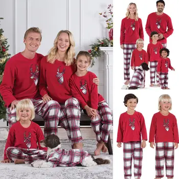 Emmababy ChristmaEmmababy Comfortable Family Matching Outfits for Man Women Adult Kids Nightwear Pyjamas Pajamas Clothhing Sets
Emmababy ChristmaEmmababy Comfortable Family Matching Outfits for Man Women Adult Kids Nightwear Pyjamas Pajamas Clothhing Sets