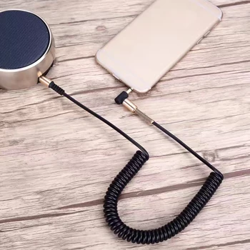 500pcs 3.5MM Audio Cable 3.5 Jack To Jack AUX Cable Headphone Beats Speaker For iPhone Car Male to Male AUX Cord Spring Cable
500pcs 3.5MM Audio Cable 3.5 Jack To Jack AUX Cable Headphone Beats Speaker For iPhone Car Male to Male AUX Cord Spring Cable
