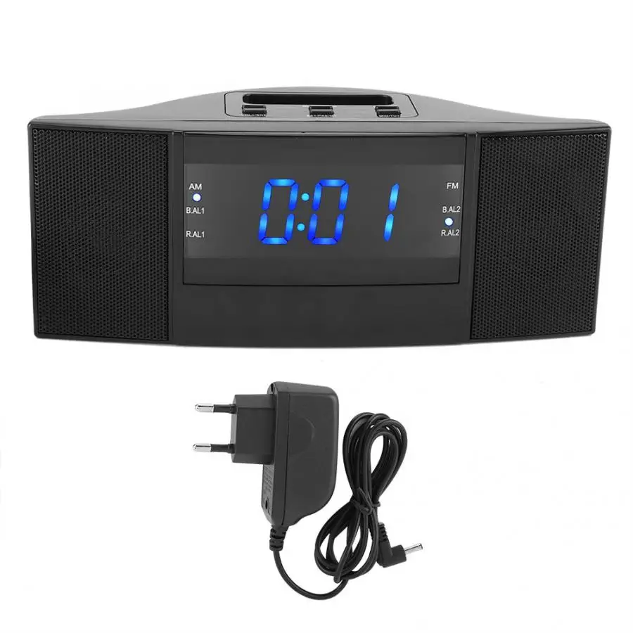 ABS 2 in 1 LED Digital Desktop Alarm Clock with FM AM Radio Function (EU Plug 220V) Radio Alarm Clock
ABS 2 in 1 LED Digital Desktop Alarm Clock with FM AM Radio Function (EU Plug 220V) Radio Alarm Clock