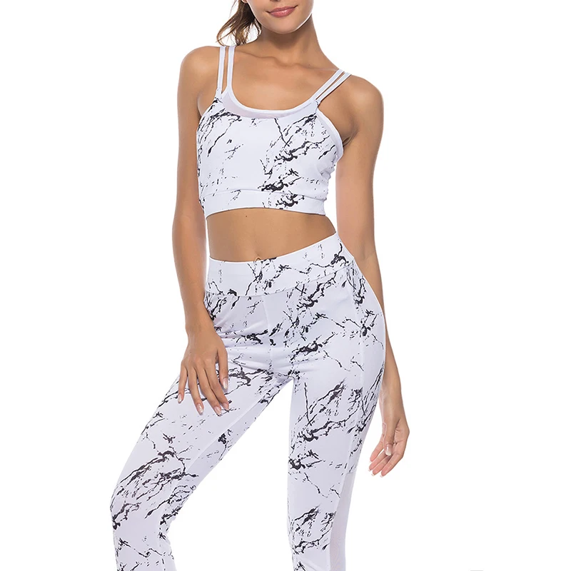 Women Yoga Sets Quick Dry Tracksuit Running Sports Suit Female Fitness Bra Elastic Workout Leggings Gym Clothing 2 Pieces Set
Women Yoga Sets Quick Dry Tracksuit Running Sports Suit Female Fitness Bra Elastic Workout Leggings Gym Clothing 2 Pieces Set