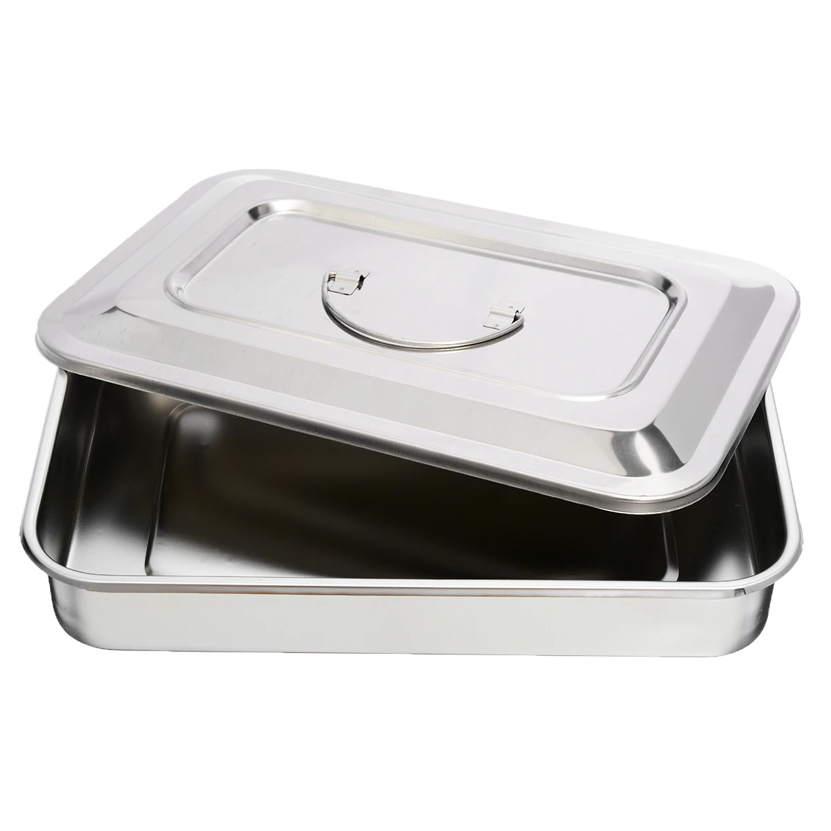 1pc Silver Stainless Steel Surgical Tray Dental Dish Lab Instrument Tool with Lid for Dental Material Storage 30*20*5cm
1pc Silver Stainless Steel Surgical Tray Dental Dish Lab Instrument Tool with Lid for Dental Material Storage 30*20*5cm