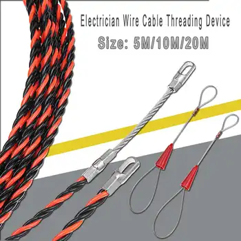 5m/10m/20m 6mm Electrician Wire Cable Push Puller Threading Device Kit for Home Wire Installation Guide Device
5m/10m/20m 6mm Electrician Wire Cable Push Puller Threading Device Kit for Home Wire Installation Guide Device