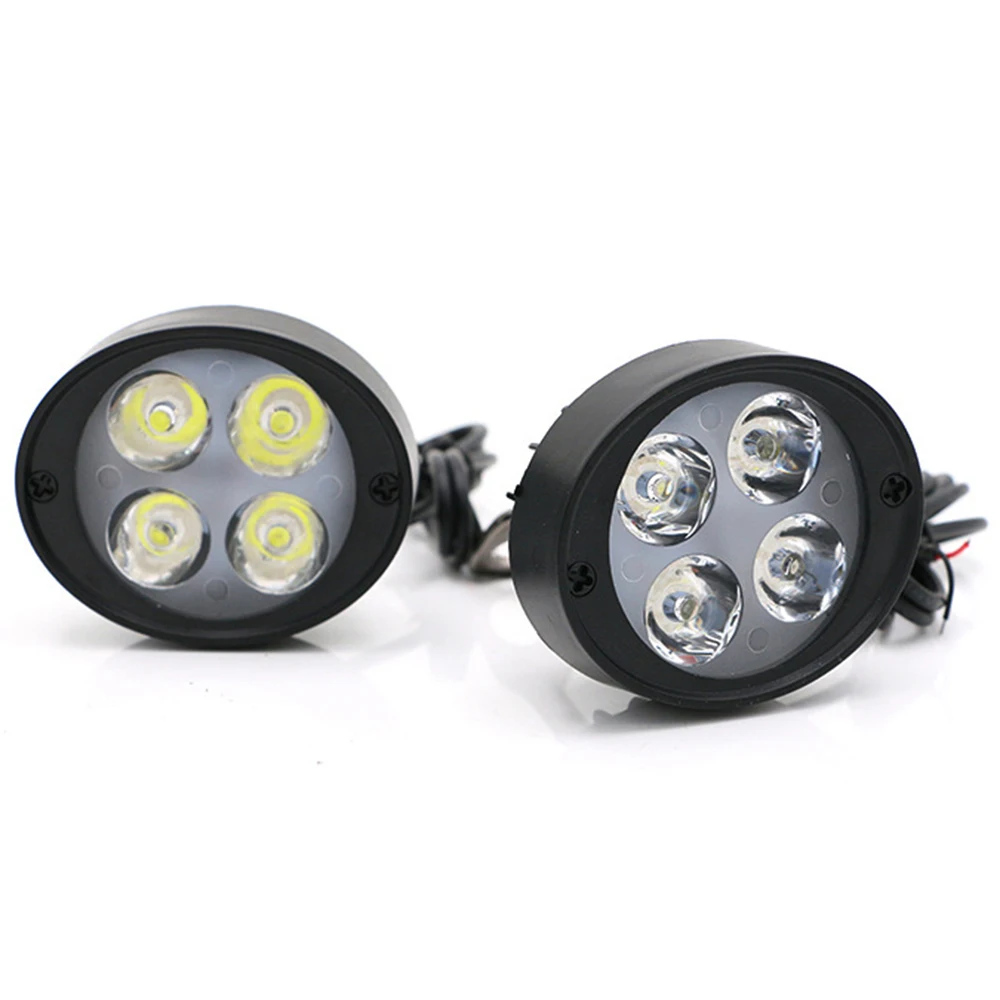 2x 4LED Motorcycle Headlight 12W DC12V Super Bright Fog Spot White Work Light Internal Drive Mayitr
2x 4LED Motorcycle Headlight 12W DC12V Super Bright Fog Spot White Work Light Internal Drive Mayitr