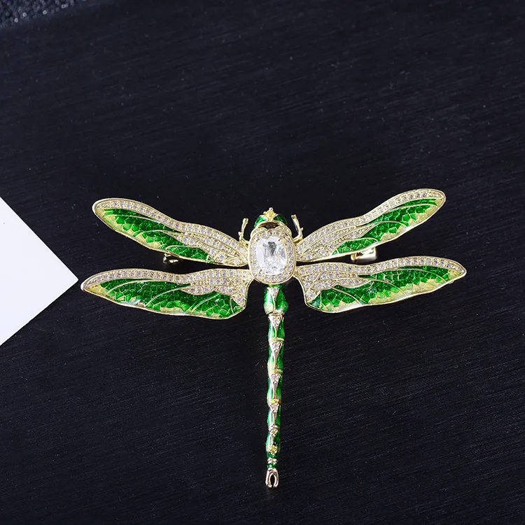 New 3A Cubic Zirconia Dragonfly Brooch Broach Pin High Quality Women Jewelry Dress Bag Accessories XR04061
New 3A Cubic Zirconia Dragonfly Brooch Broach Pin High Quality Women Jewelry Dress Bag Accessories XR04061