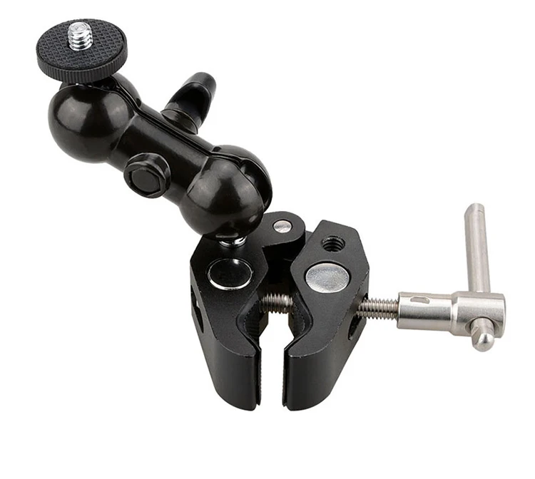 Articulating Magic Super Clamp Crab Pliers Clip w/1/4" 360 Ball Head Mount C1235
Articulating Magic Super Clamp Crab Pliers Clip w/1/4" 360 Ball Head Mount C1235