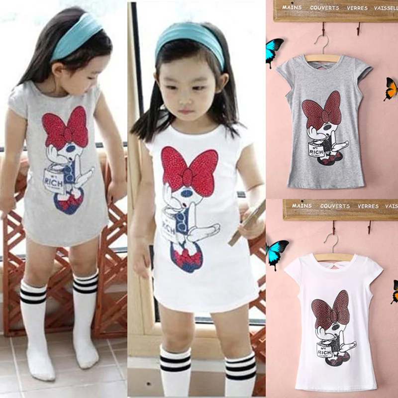 Cute Kids Baby Girls Minnie Mouse Party Dress Cartoon Pattern Printed Dresses Casual Vest DressToddler Clothes 3-8Year
Cute Kids Baby Girls Minnie Mouse Party Dress Cartoon Pattern Printed Dresses Casual Vest DressToddler Clothes 3-8Year