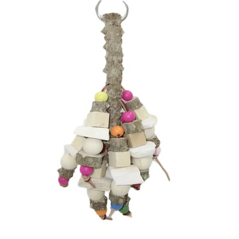 1Pc Parrot Biting Toy Hanging Cuttlefish Bone Pepper Wood Calcium Supplementation Birds Pets Wood Block Molar String Cage Toy
1Pc Parrot Biting Toy Hanging Cuttlefish Bone Pepper Wood Calcium Supplementation Birds Pets Wood Block Molar String Cage Toy