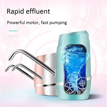 Usb Charge Electric Water Dispenser Portable Gallon Drinking Bottle Switch Smart Wireless Water Pump Water Treatment Appliance
Usb Charge Electric Water Dispenser Portable Gallon Drinking Bottle Switch Smart Wireless Water Pump Water Treatment Appliance