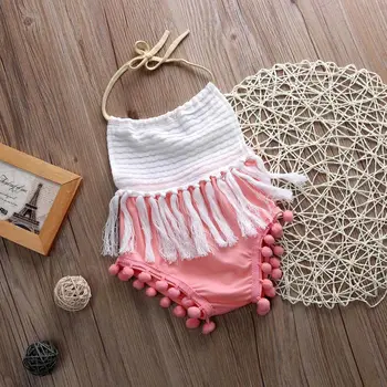 Newborn Toddler Infant Baby Girl Clothes Bodysuits Baby Girls Tassels Backless Cute Jumpsuit Outfits Clothes Costume
Newborn Toddler Infant Baby Girl Clothes Bodysuits Baby Girls Tassels Backless Cute Jumpsuit Outfits Clothes Costume