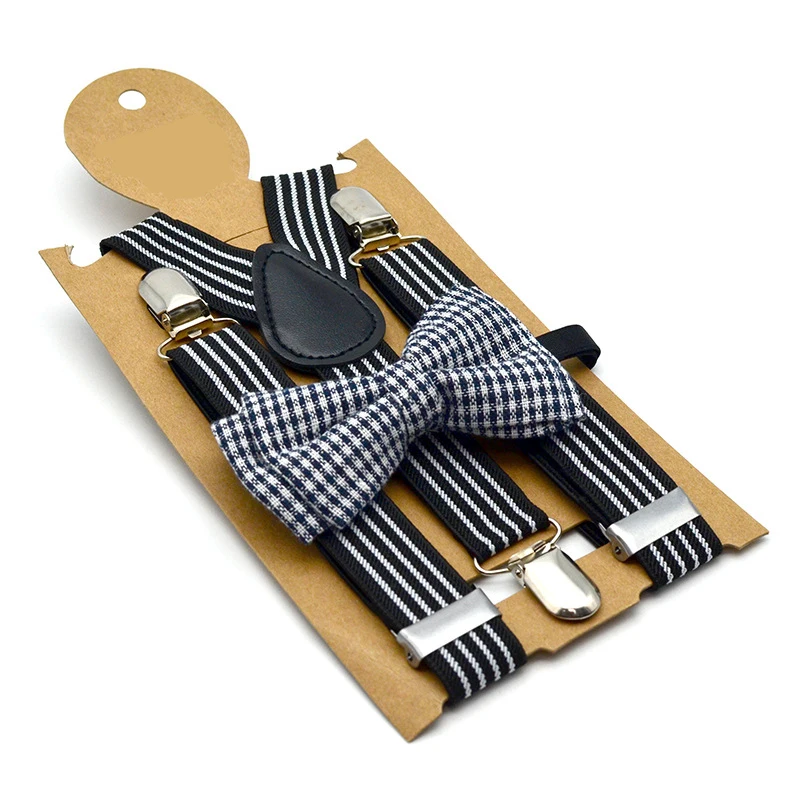 New men and women children 3 clip stripe strap clip printing bow tie suit elastic elastic straps hanging pants clip
New men and women children 3 clip stripe strap clip printing bow tie suit elastic elastic straps hanging pants clip