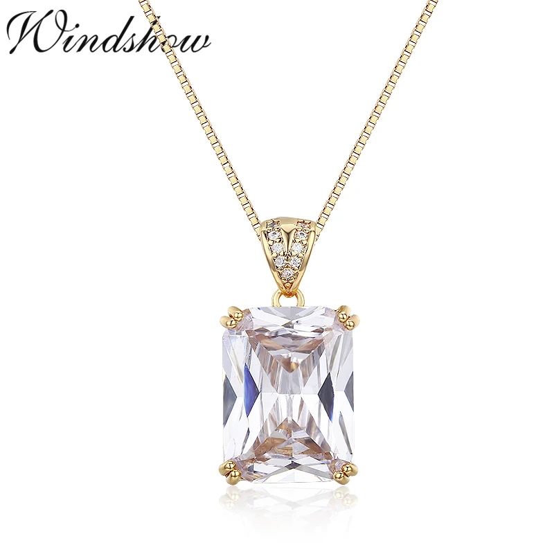 5Colors Available Big Rectangle Princess Cut CZ Pendant Necklace Women Gold Color Jewelry Undertale Collares Pendentif Pendulums
5Colors Available Big Rectangle Princess Cut CZ Pendant Necklace Women Gold Color Jewelry Undertale Collares Pendentif Pendulums