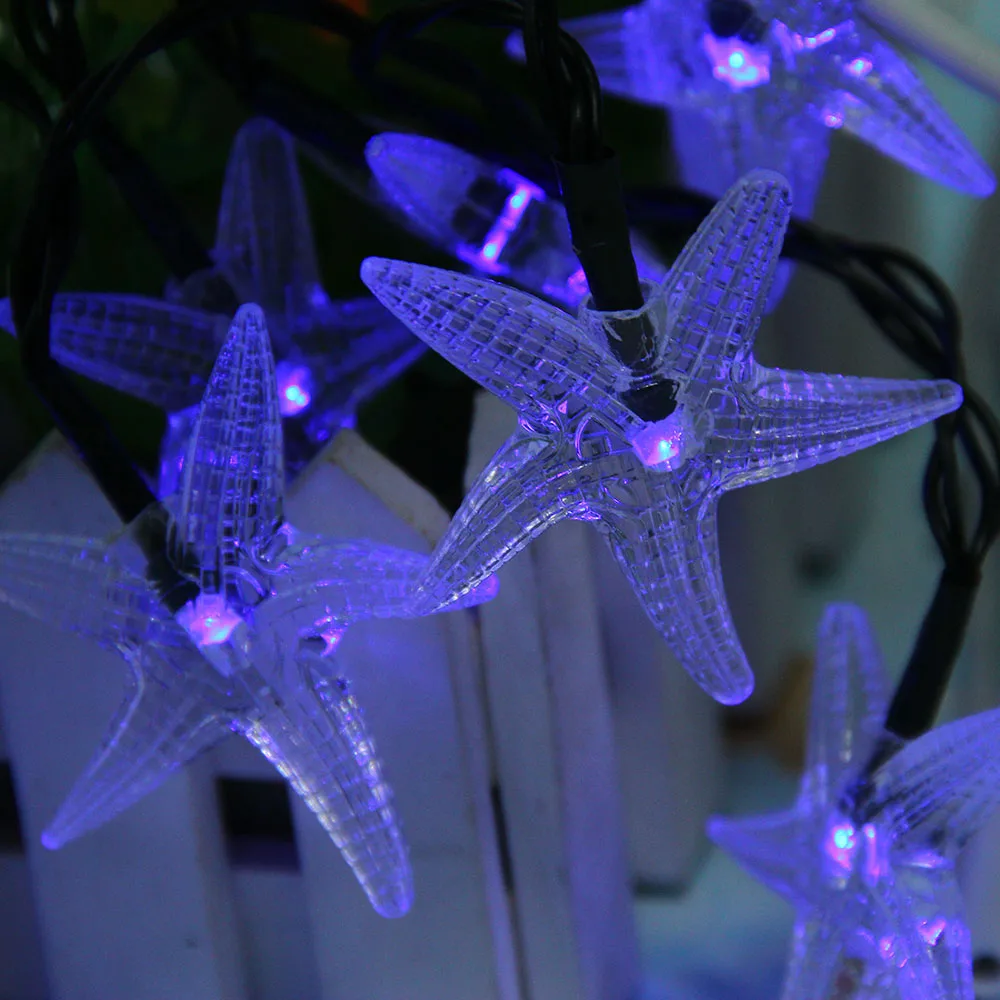 WTL - HX 30 Starfish Shape Solar LED Decorative Lamps String Light for Christmas Festival On Sale
WTL - HX 30 Starfish Shape Solar LED Decorative Lamps String Light for Christmas Festival On Sale