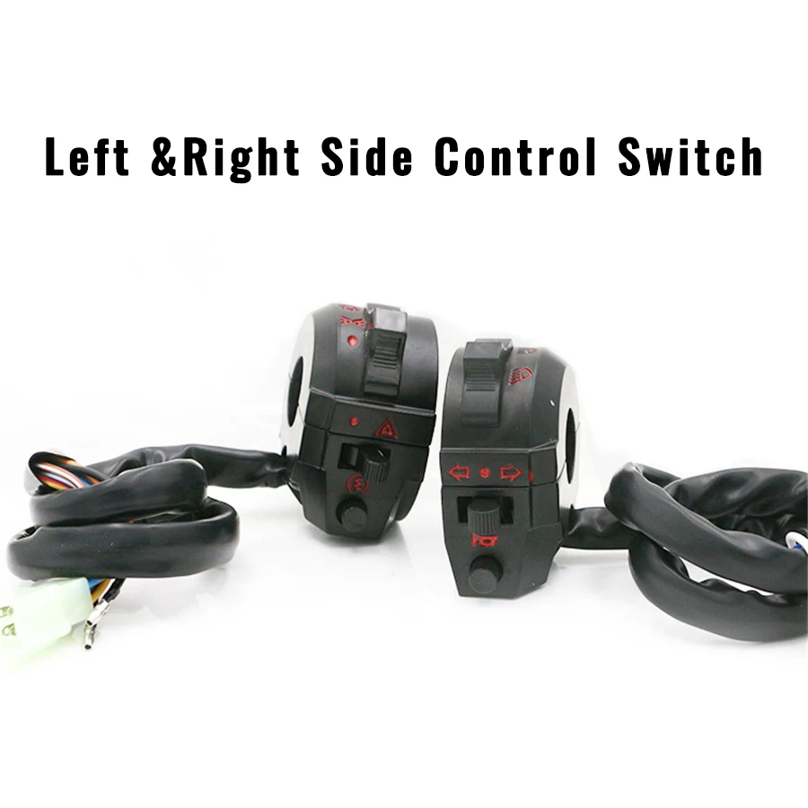2 PCS Motorcycle 22mm Handlebar Control Switch Left &Right Side High/Low Beam Light Turn Signal Horn Switch
2 PCS Motorcycle 22mm Handlebar Control Switch Left &Right Side High/Low Beam Light Turn Signal Horn Switch
