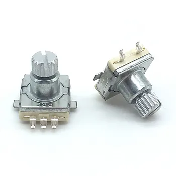 2pcs/lot EC11 Rotary Encoder Code Switch 30 Position With Push Button Switch SMD Type 5pin Handle Length 9.5mm Plum Shaft
2pcs/lot EC11 Rotary Encoder Code Switch 30 Position With Push Button Switch SMD Type 5pin Handle Length 9.5mm Plum Shaft