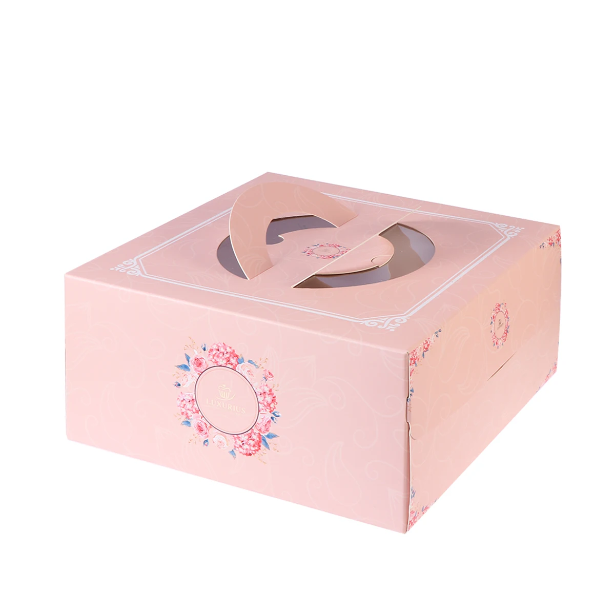 1pc Cake Box Portable Cake Wrapping Paper Box Bakery Box Disposable Food Cake Containers for Party 6/8/10 Inches
1pc Cake Box Portable Cake Wrapping Paper Box Bakery Box Disposable Food Cake Containers for Party 6/8/10 Inches
