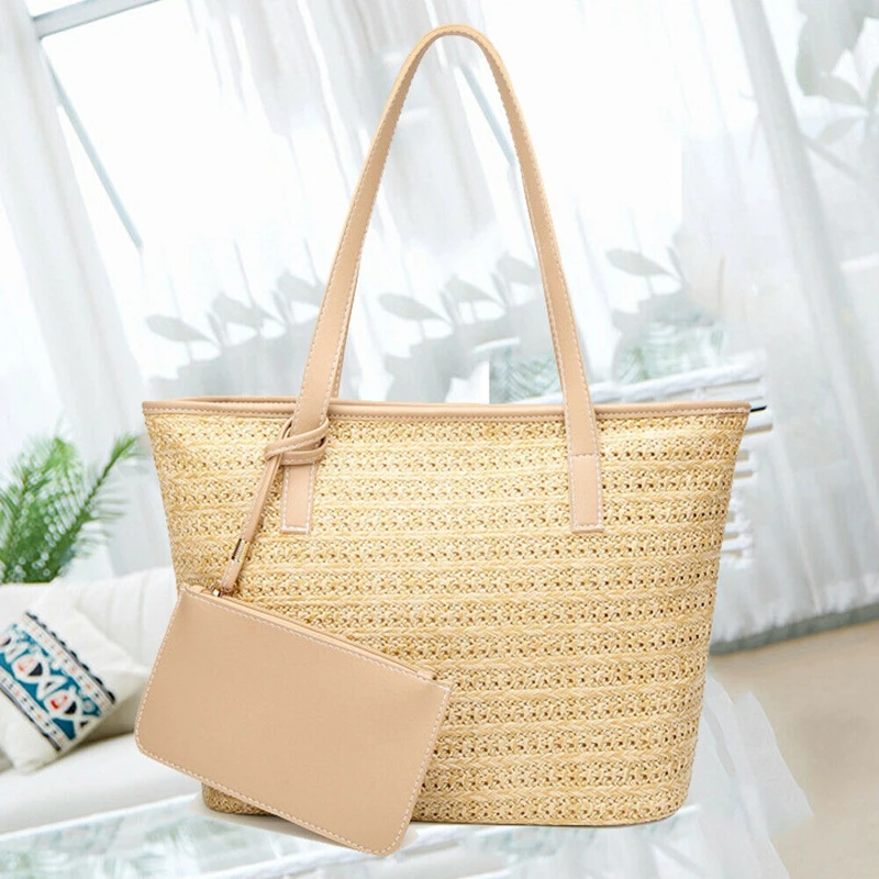 Fashion Women Hand-Woven Rattan Bag Lady Elegant Straw Purse Wicker Crossbody Beach Casual Style Bag Gift
Fashion Women Hand-Woven Rattan Bag Lady Elegant Straw Purse Wicker Crossbody Beach Casual Style Bag Gift