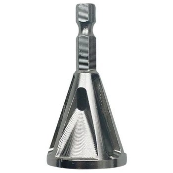 ELEG-Stainless Steel Deburring External Chamfer Tool Hex Shank Knurled Post Drill Bit Remove Burr
ELEG-Stainless Steel Deburring External Chamfer Tool Hex Shank Knurled Post Drill Bit Remove Burr