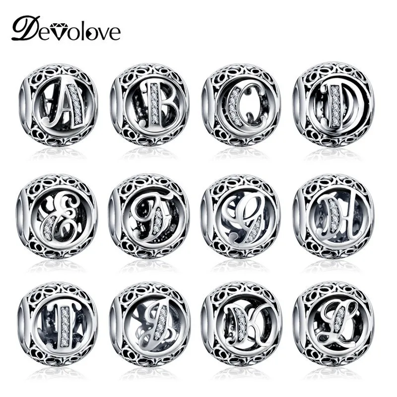Dropshipping 925 Silver Alphabet Letter A-Z Silver Charms Beads Fit Original Pandora Bracelet DIY Jewelry Accessories Gift
Dropshipping 925 Silver Alphabet Letter A-Z Silver Charms Beads Fit Original Pandora Bracelet DIY Jewelry Accessories Gift