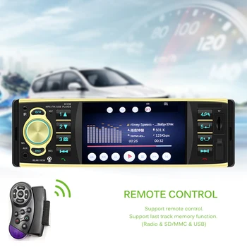 4.1" TFT HD Digital Bluetooth Car MP5 Player MP4 APE MP3 Player with USB/SD FM Radio
4.1" TFT HD Digital Bluetooth Car MP5 Player MP4 APE MP3 Player with USB/SD FM Radio