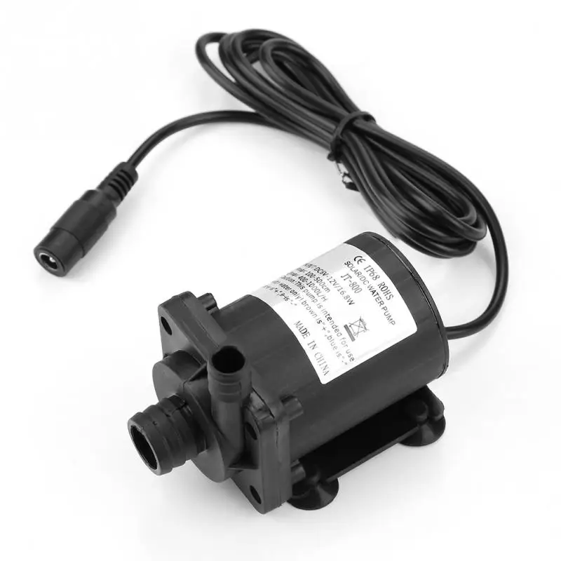 JT-800A-12 Mini DC 12V Brushless Water Pump For Solar Water Heater Flow 700L/H Boost Pump Submersible Pump Brand New
JT-800A-12 Mini DC 12V Brushless Water Pump For Solar Water Heater Flow 700L/H Boost Pump Submersible Pump Brand New